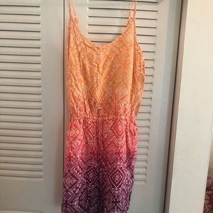 Bright colored romper